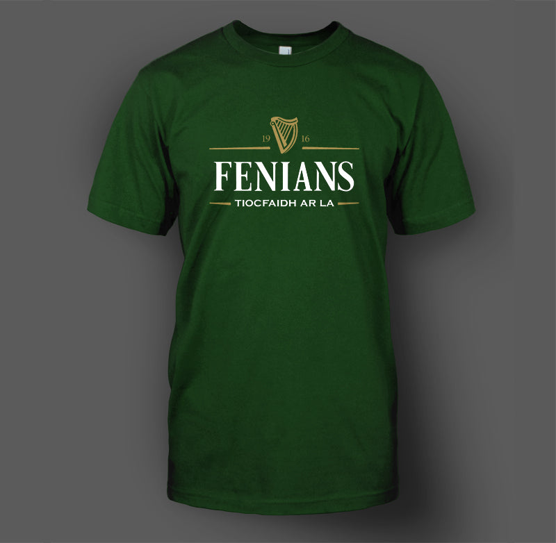 Fenians Irish Republic Guinness Style T-Shirt