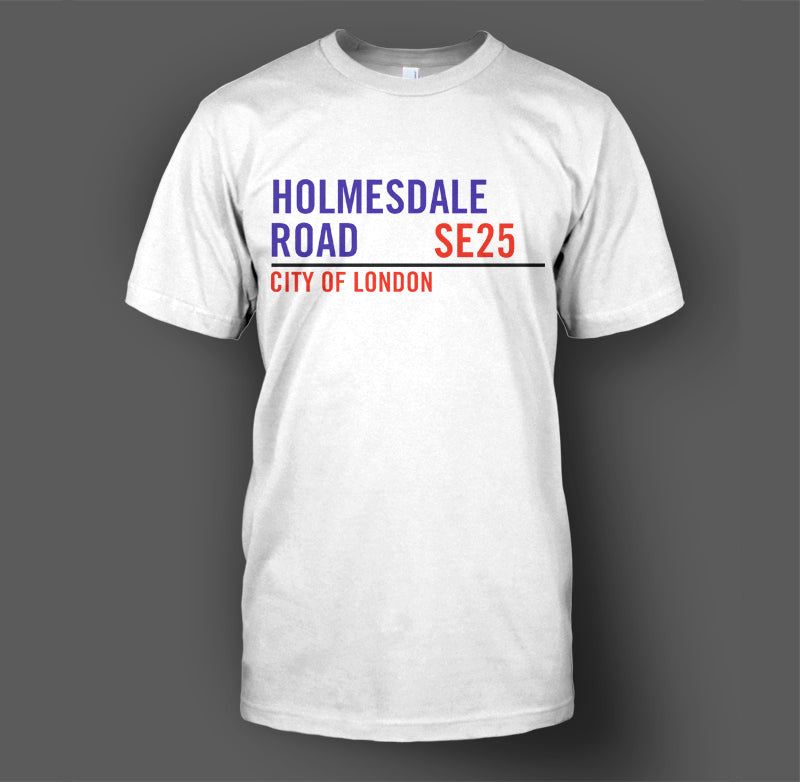 Holmesdale Road Street Sign T-shirt