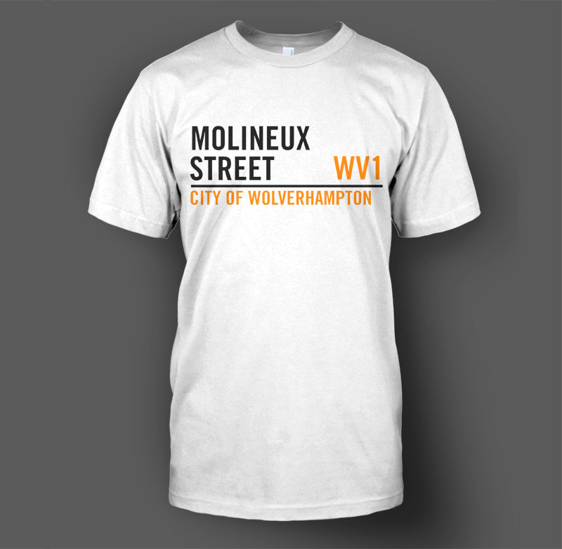 Molineux Street Sign T-shirt